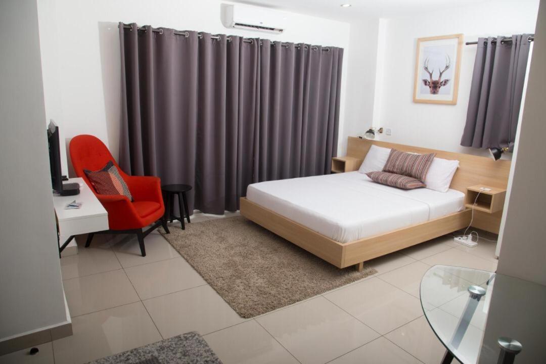 The Gallery Luxury Apartments Accra Eksteriør billede